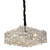 Marianne Crystal Prism Square Chandelier - Silver