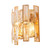 Marianne Crystal Prism Statement Wall Light - Gold
