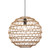 Laoran Natural Woven Convertible Pendant Light-1