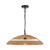 Vasili Oversized Natural Raffia Dome Pendant Light-1