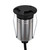 Emit 2.5W Low Voltage 4-Way Opening Inground Light - Black