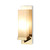 Obelisk IP44 Polished Stainless Steel Wall Lamp