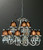 Luxuria 9 Light Chandelier