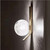 Feria Low Voltage Bubble Glass Brass Wall Light-1
