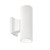 Base AP2 Up and Down IP44 Textured Wall Light - White