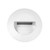 Circa 3W Recessed Circular LED Wall Step Light - White