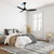 Elite Matt Black DC Smart Ceiling Fan with LED and Remote-2