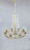 Rococo 8 Light Antique Silver Chandelier