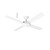 Quantum Smart DC Ceiling Fan with Remote - Matt White-1