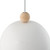 Gaston Scandinavian Bell Pendant Light - White-3