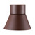 Kyklop IP54 Metal Cone Wall Light - Rusty-2