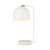 Portabella Matt White Terrazzo Table Desk Lamp