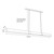 Pauline Gold Horizontal Rectilinear Marble Pendant-10
