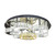 Fitzroy 3CCT LED Flower Ceiling Light with Remote - Chrome