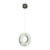 Fria Single Ring 3CCT LED Crystal Pendant Light - Chrome-1
