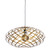 Alwar Gold Metal Contemporary Open Pendant Light-1