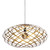 Alwar Gold Metal Contemporary Open Pendant Light