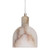 Adenia Brushed Gold Alabaster Bell Pendant Light