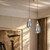 Wulai Teardrop Glass LED Pendant Light - Smoke-1