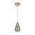 Wulai Teardrop Glass LED Pendant Light - Smoke-2