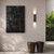McWay IP44 Contemporary LED Wall Light - Black-1