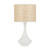 Frascati Boho Bedside Table Lamp - Satin White-3