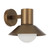 Vendrell IP44 Flared Shade Minimalist Wall Light - Brass-3