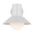 Vendrell IP44 Flared Shade Minimalist Wall Light - White-2