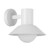 Vendrell IP44 Flared Shade Minimalist Wall Light - White-3