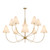 Hefei 10 Light Antique Gold Branching Chandelier-2