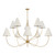 Hefei 10 Light Antique Gold Branching Chandelier-3