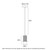 Rocklin Cast Stone 3CCT LED Pendant Light - Grey-4