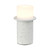 Rocklin White Cast Stone Mini LED Table Lamp