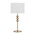Acapulco Modern Ivory Shade Table Lamp - Matt Gold-2