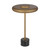 Esplana Black Marble Dimmable LED Table Lamp - Antique Brass