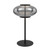 Goleta Smoke Glass Modern Black LED Table Lamp-2