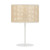 Ventanas Contemporary Boho Table Lamp - Satin White-2