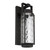 Maniava IP44 Textured Glass Wall Light - Black-8