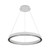 Porsa White Ring 3CCT LED Dimmable Pendant Light-1
