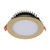 Gus 12W IP54 Flat Face Dimmable 3CCT LED Downlight - Gold