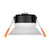 Moa 10W IP54 Dimmable 3CCT LED Downlight - White-1