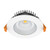 Poh IP44 Flat Face Dimmable 3CCT LED Downlight - White