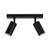 Mohr IP54 Twin Head Bar Spotlight - Black