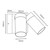 Juju IP65 Adjustable Twin Spot Wall Light - Aged Brass-1