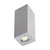 Glo IP65 Rectangle Concrete Up and Down Wall Light - White