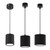 Juno IP54 Dimmable 3CCT COB LED Pendant - Black-3
