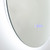 Nexus Oval LED Wall Mirror with Bluetooth Speaker-5