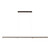 Fenian Linear Marble Pendant Light - Dark Coffee