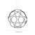 Hiri Geometric LED Pendant Light - Brass-6