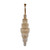 Huzi Circular Acrylic Crystal Tiered Chandelier - Brass-2